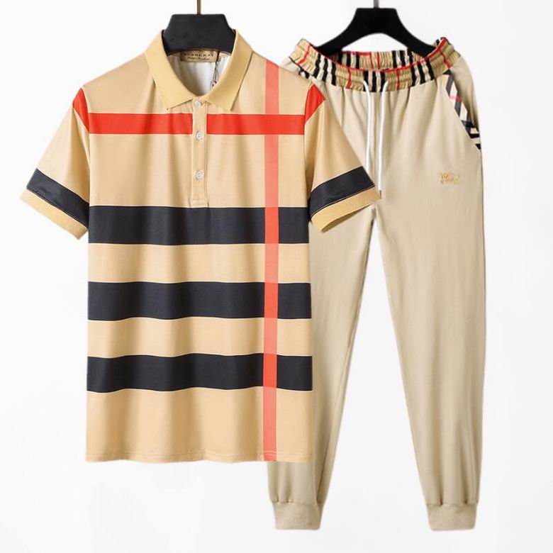 men Burberry suits set-019